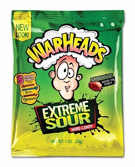 Warheads Extreme Sour Hard Candy (28g)