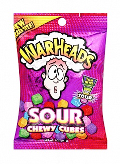 Warheads Chewy Cubes (12 x 142g)