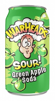 Warheads Soda Green Apple (12 x 330ml)