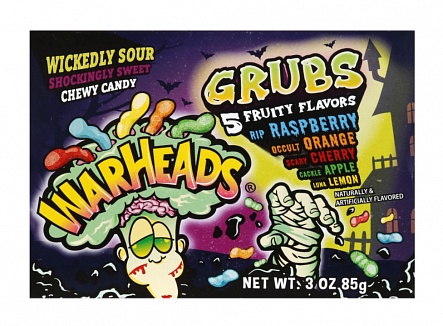 Warheads Grubs (12 x 85g)