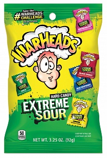 Warheads Extreme Sour Hard Candy (8 x 92g)