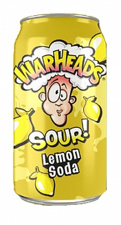 Warheads Sour Soda Lemon (12 x 355ml)