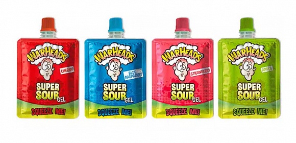 Warheads Super Sour Squeeze Me Gel (32 x 20g)