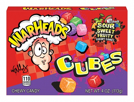 Warheads Chewy Cubes (12 x 113g)