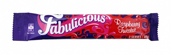 Wonka Fabulicious Raspberry Twister (Box of 24)