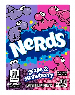 Gotta-Have Grape & Seriously Strawberry Nerds (Box of 36)