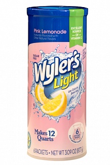 Wyler's Light Drink Mix Pink Lemonade (87.7g)