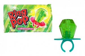 Blue Raspberry Watermelon Ring Pop (14g)