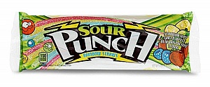 Sour Punch Straws Rainbow (24 x 128g)